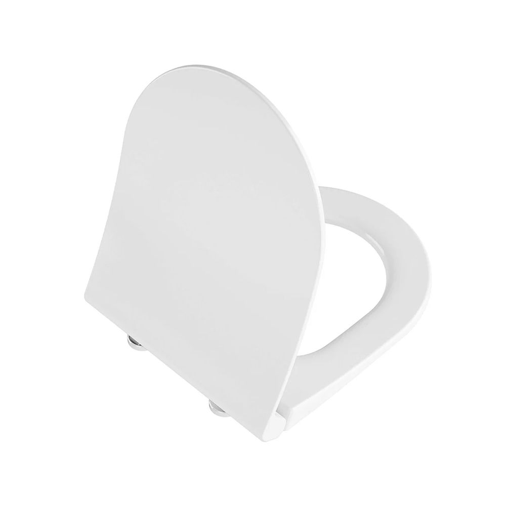 VitrA Soft Closing Toilet Seat and Cover - Glossy White
