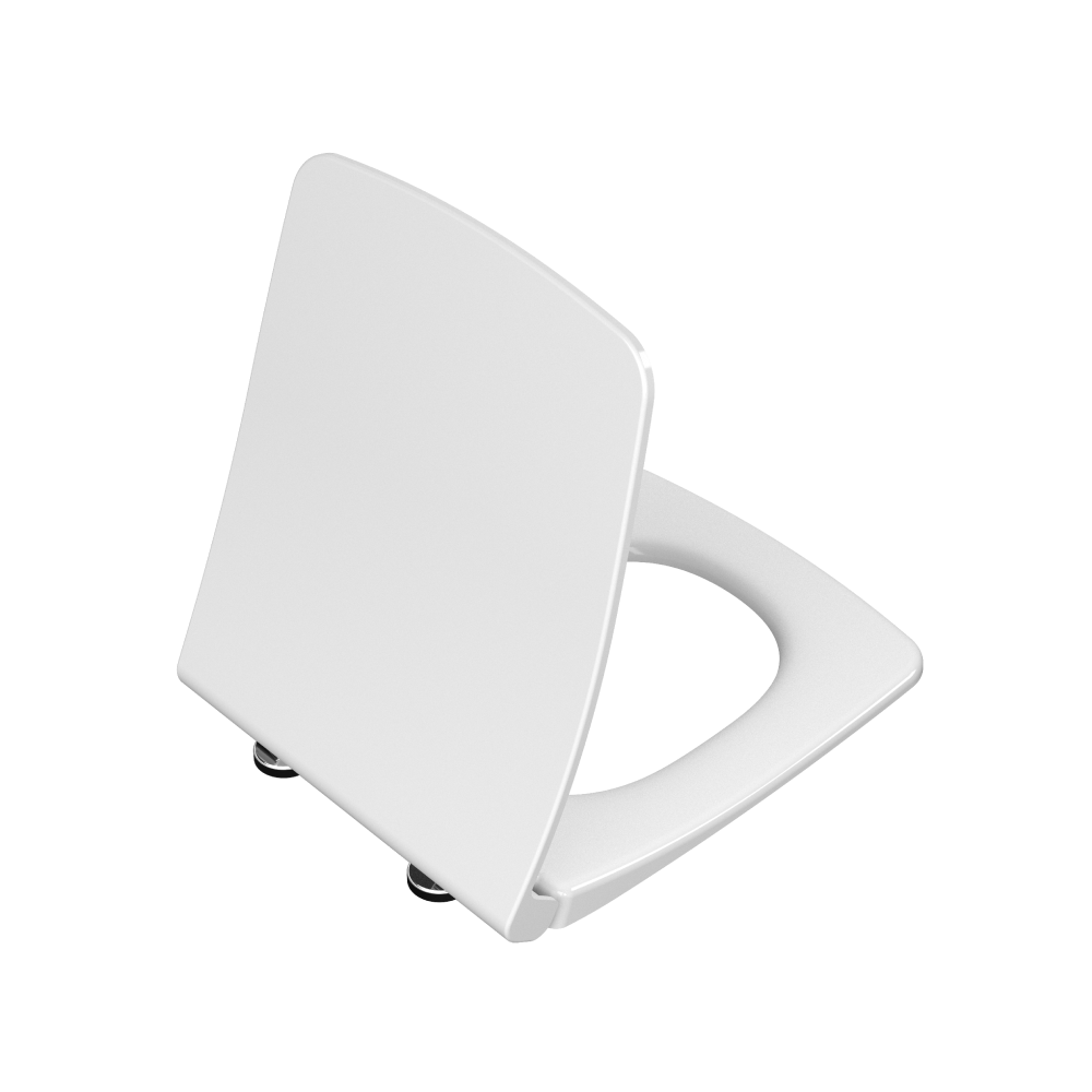 VitrA Soft Closing Toilet Seat and Cover - Glossy White