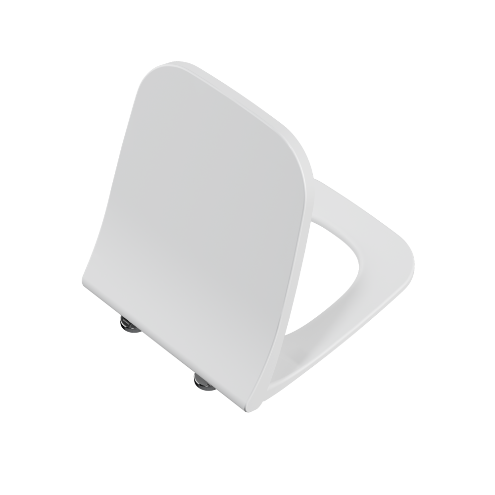 VitrA Soft Closing Toilet Seat and Cover - Glossy White