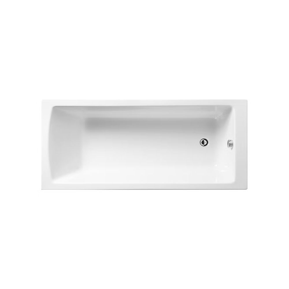 VitrA Built-In Bathtub 170(L)x70(W) cm - Glossy White