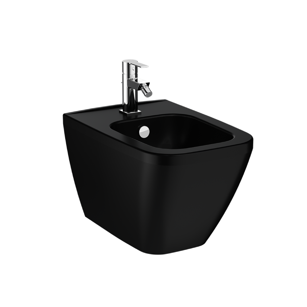 VitrA Wall Mounted Bidet - Matt Black