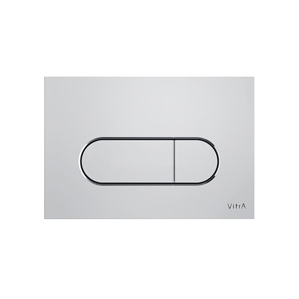 VitrA Flush Wall Plate - Chrome
