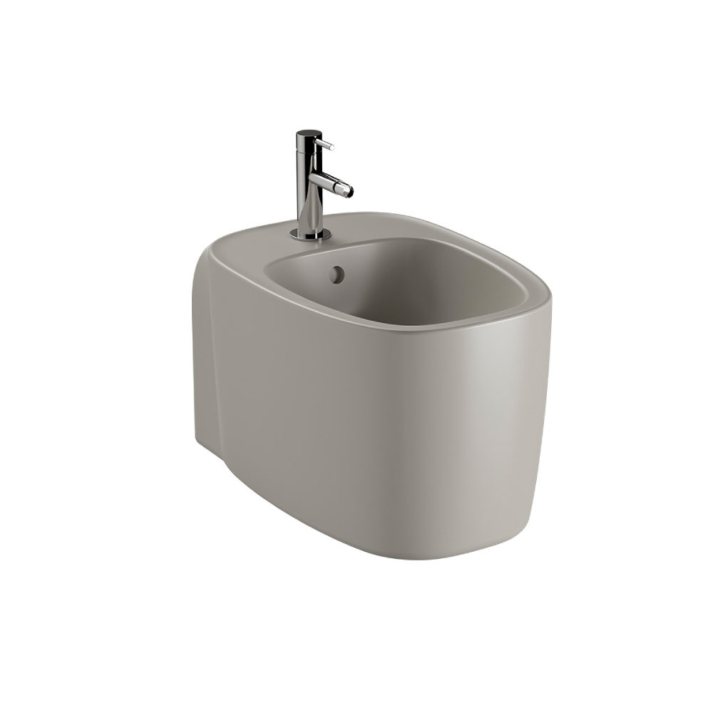 VitrA Wall Mounted Bidet - Matt Taupe