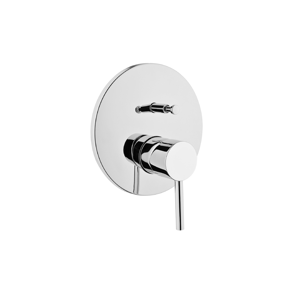 VitrA Minimax S Concealed Bath/Shower Mixer Tap - Chrome