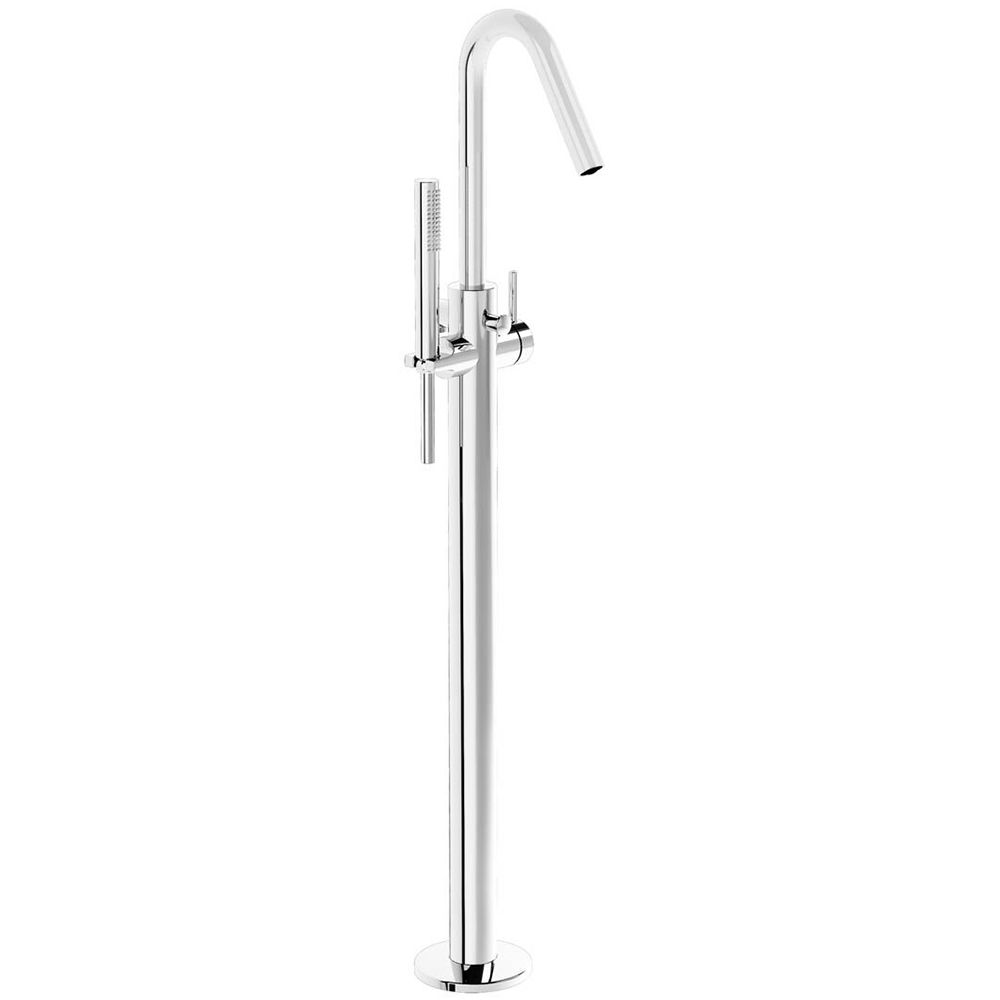 VitrA Freestanding Bathtub Mixer Tap - Chrome