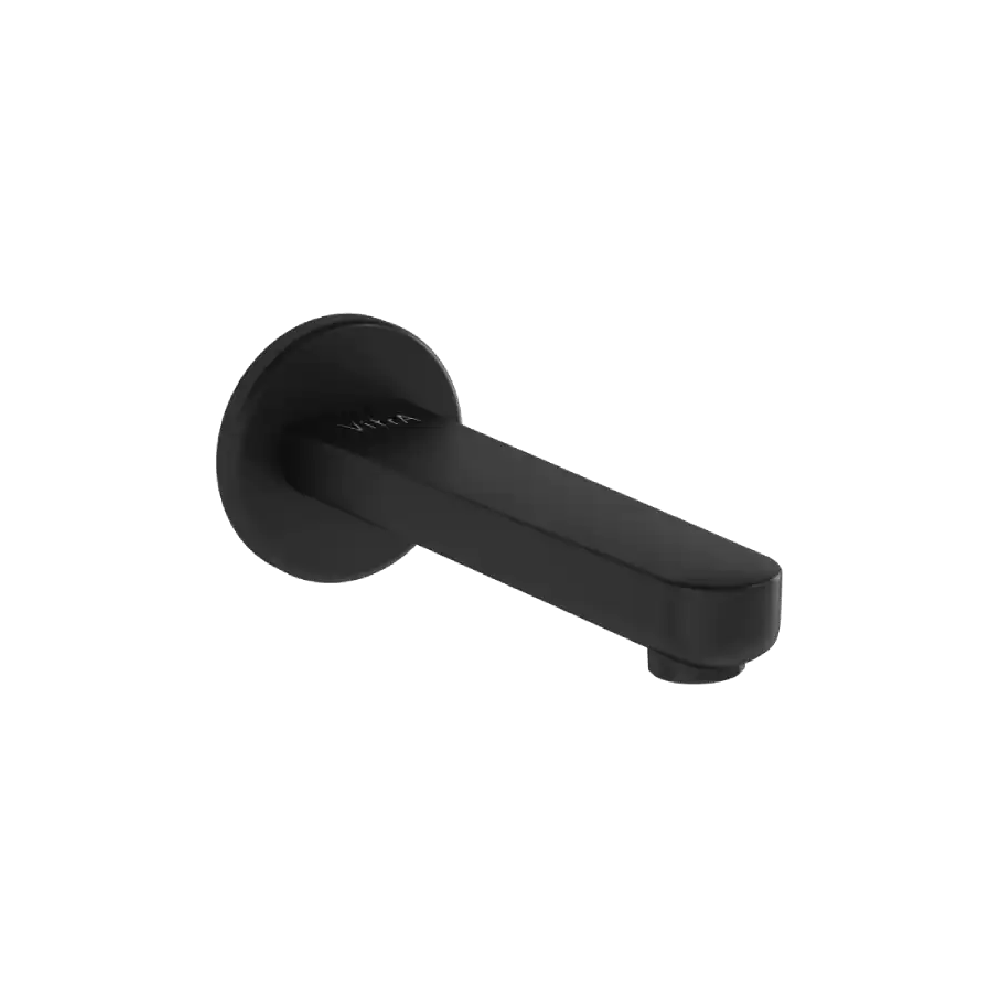 VitrA Root Round Bathtub Spout - Matt Black