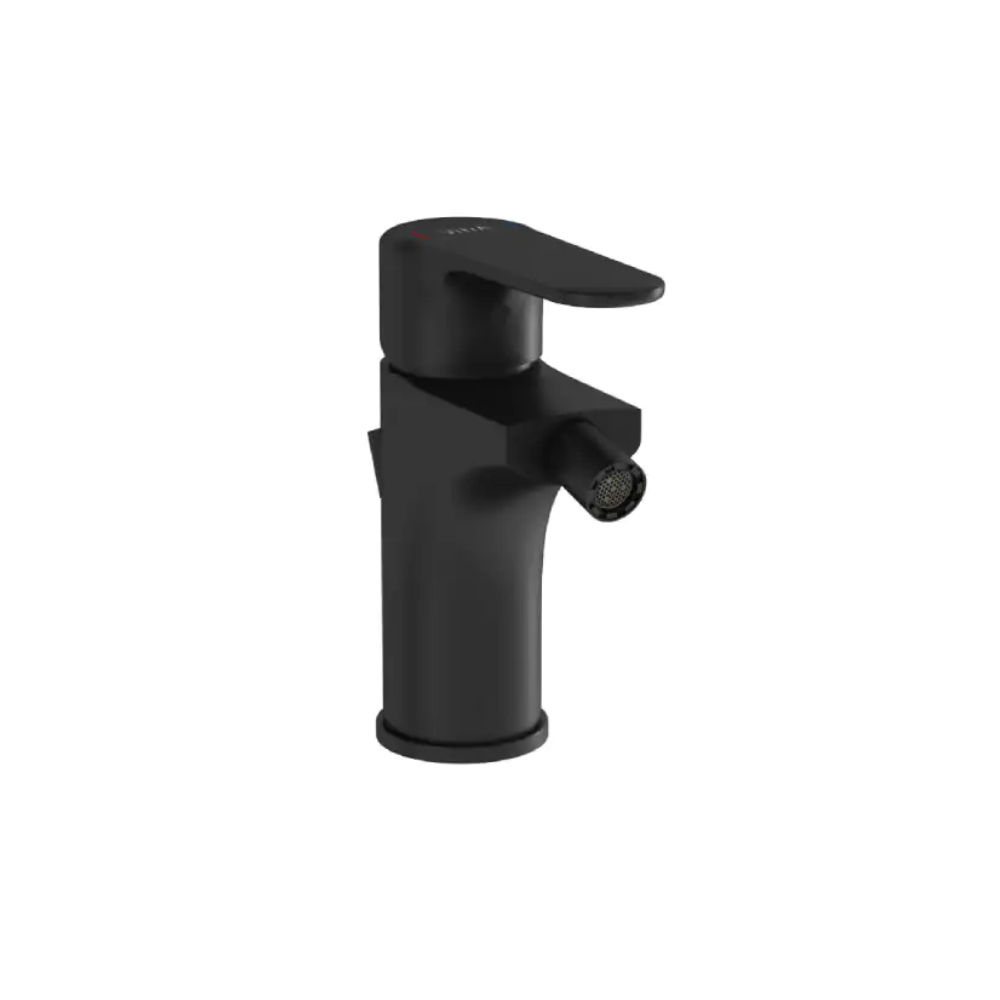 VitrA Root Round Bidet Tap - Matt Black