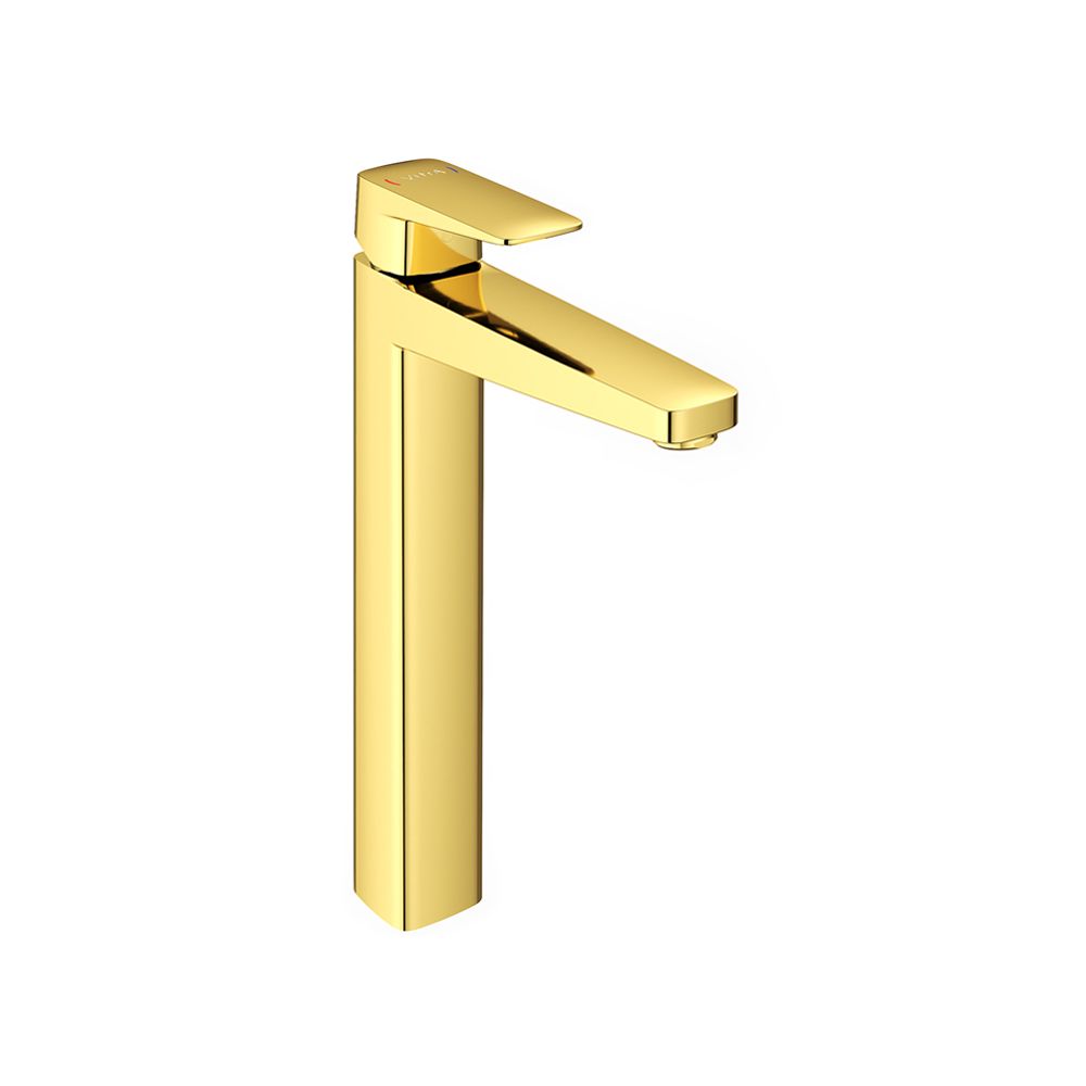 VitrA Tall Basin Tap - Shiny Gold