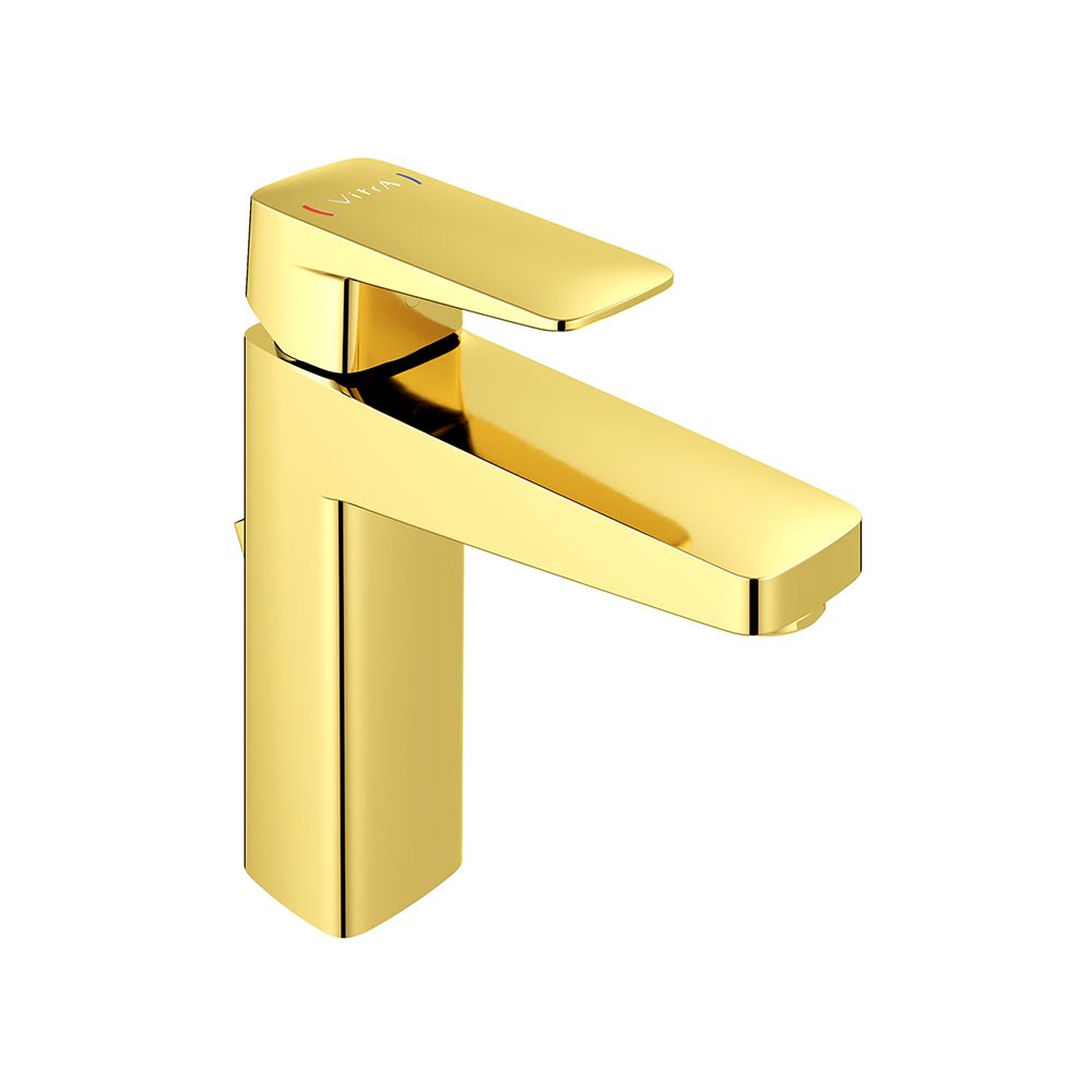 VitrA Medium Basin Tap - Shiny Gold