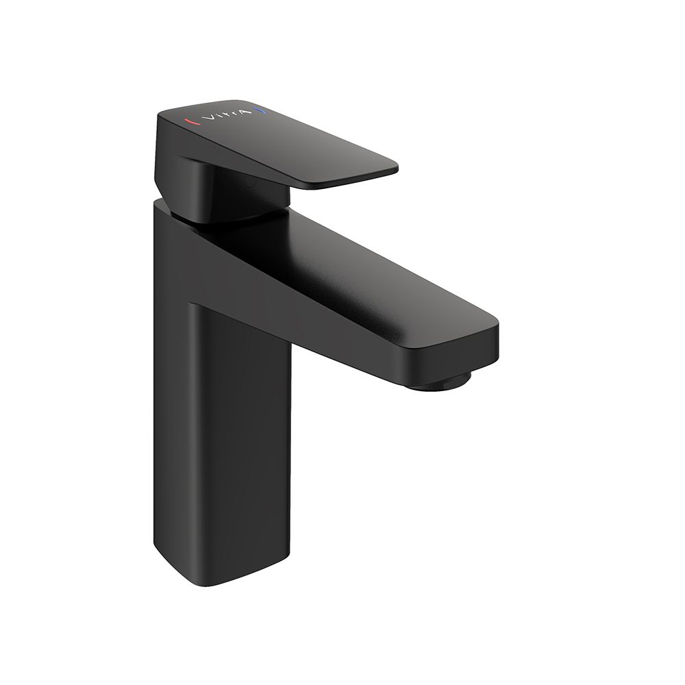 VitrA Medium Basin Tap - Matt Black
