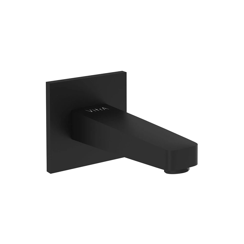 VitrA Root Square  Bathtub Spout - Matt Black