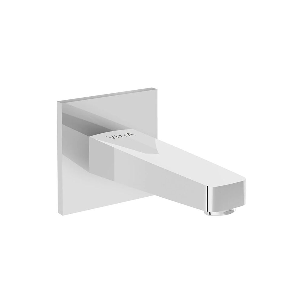 VitrA Root Square Bathtub Spout - Chrome