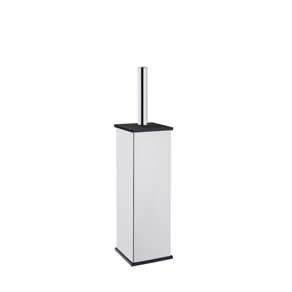 Vitra Free Standing Toilet Brush Holder - Chrome