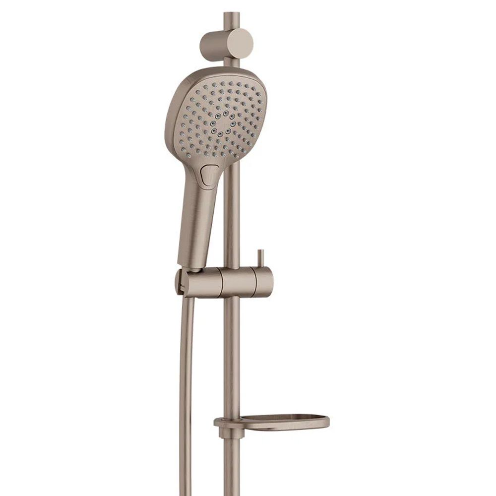VitrA Hand Shower with Rail - Brushed NickelBrushed Nickel