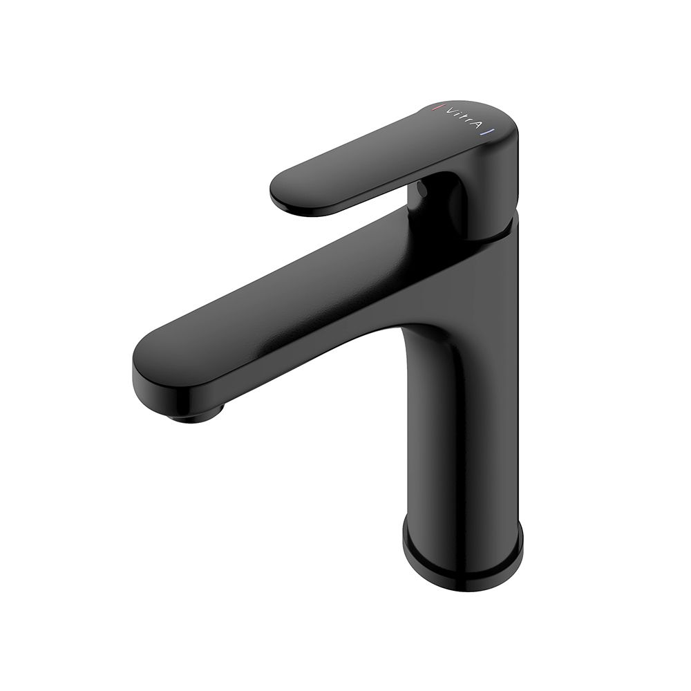VitrA Medium Basin Tap - Matt Black