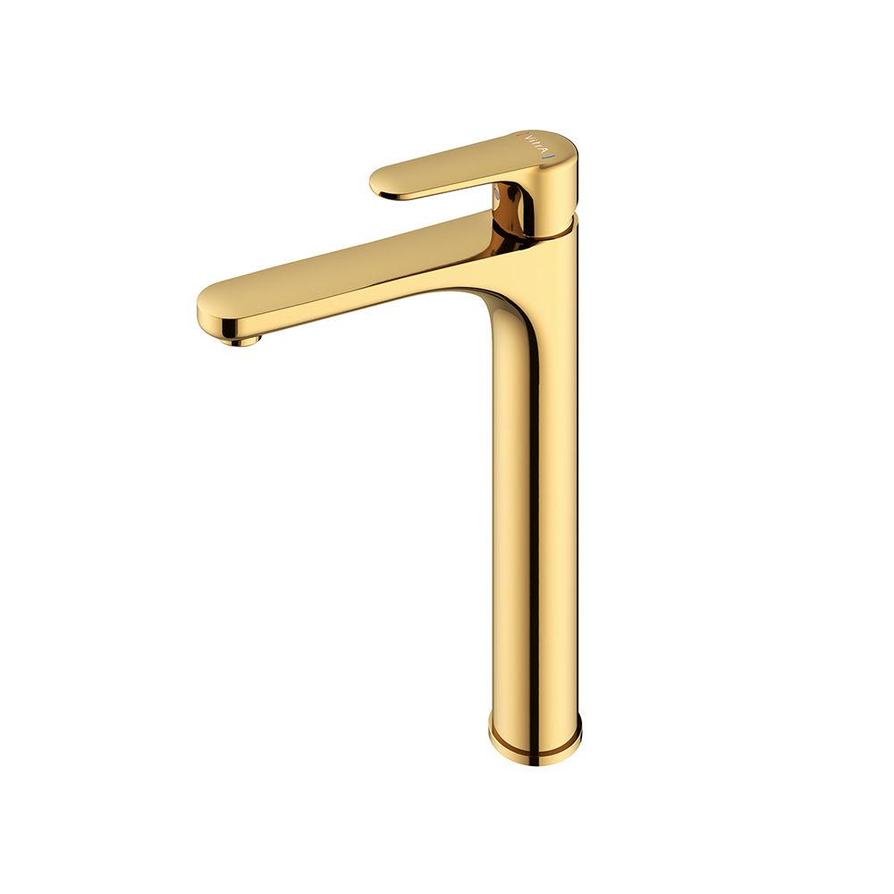VitrA Tall Basin Tap - Shiny Gold