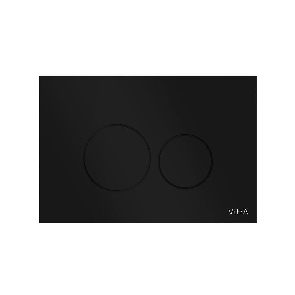 VitrA Origin Flush Wall Plate - Black