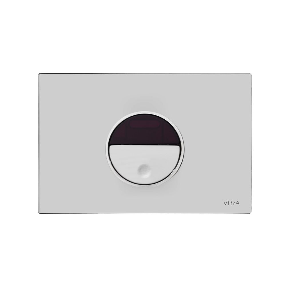 VitrA Touchless Flush Wall Plate - Chrome