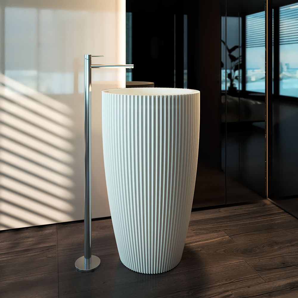 VitrA Floor Standing Basin Tap - Chrome