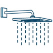 Rainfall Shower Heads